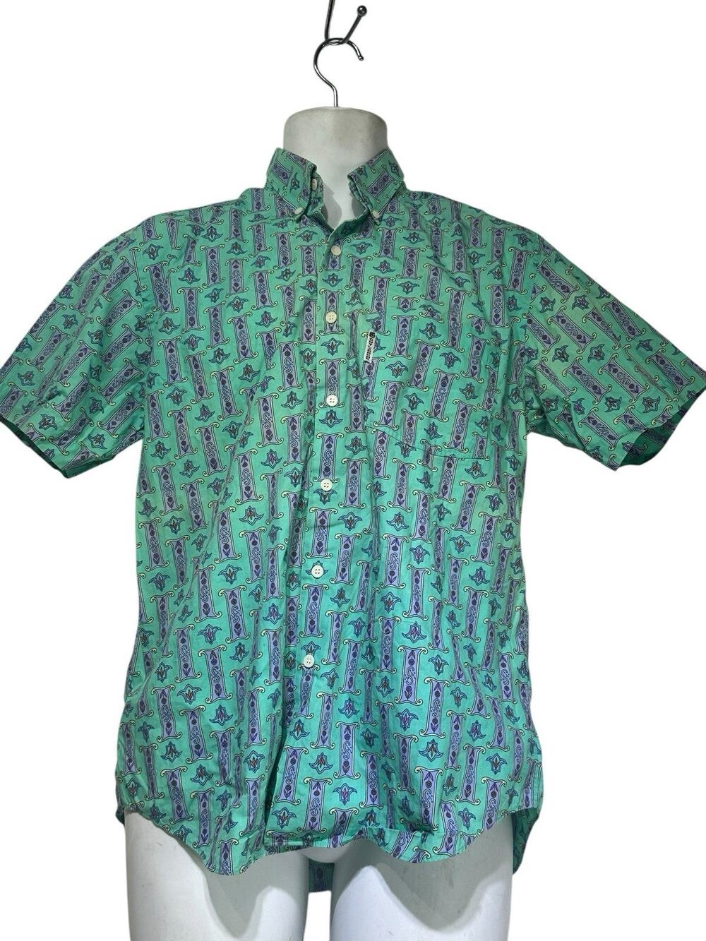 guy laroche paris button up floral shirt Size M